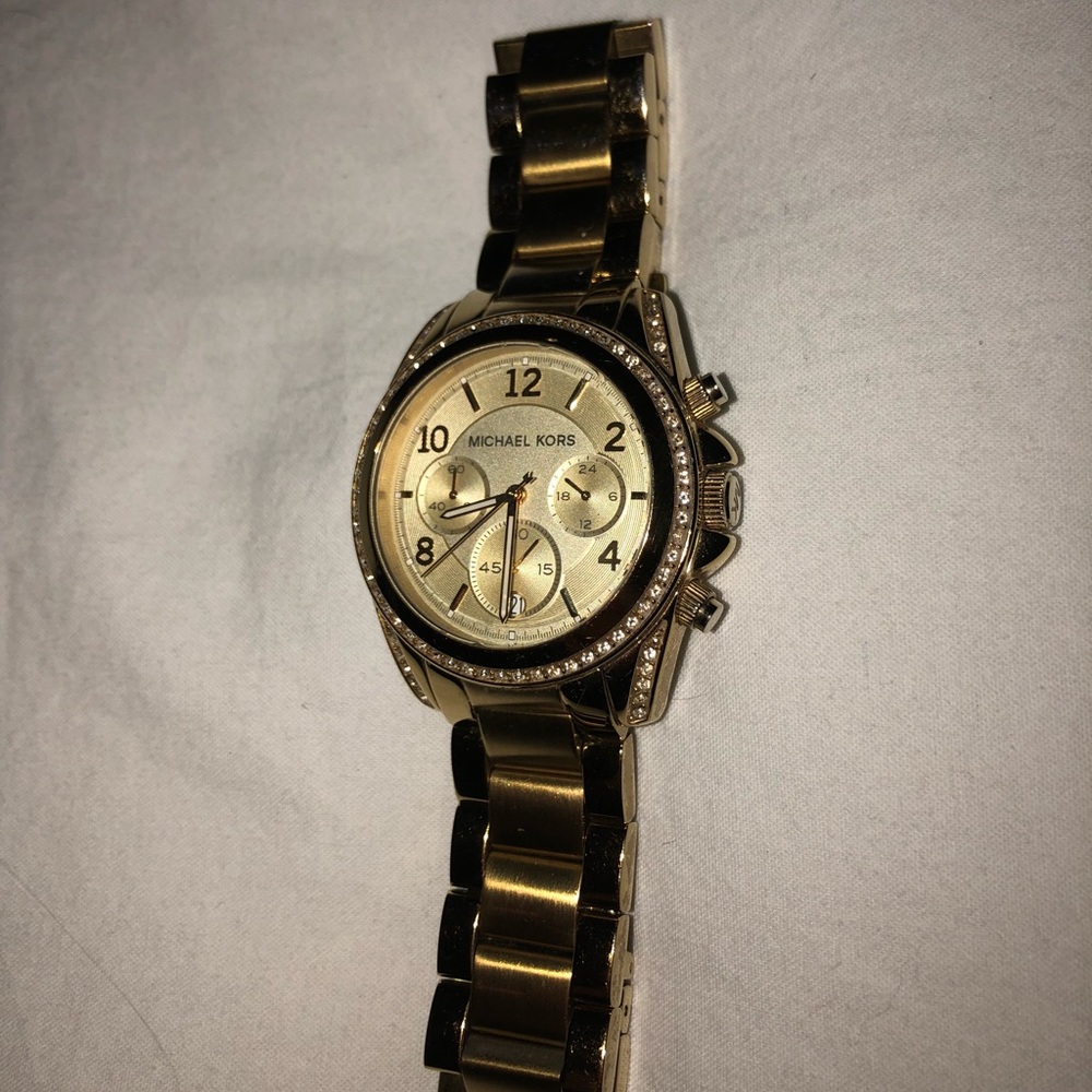 Gold Michael Kors Watch